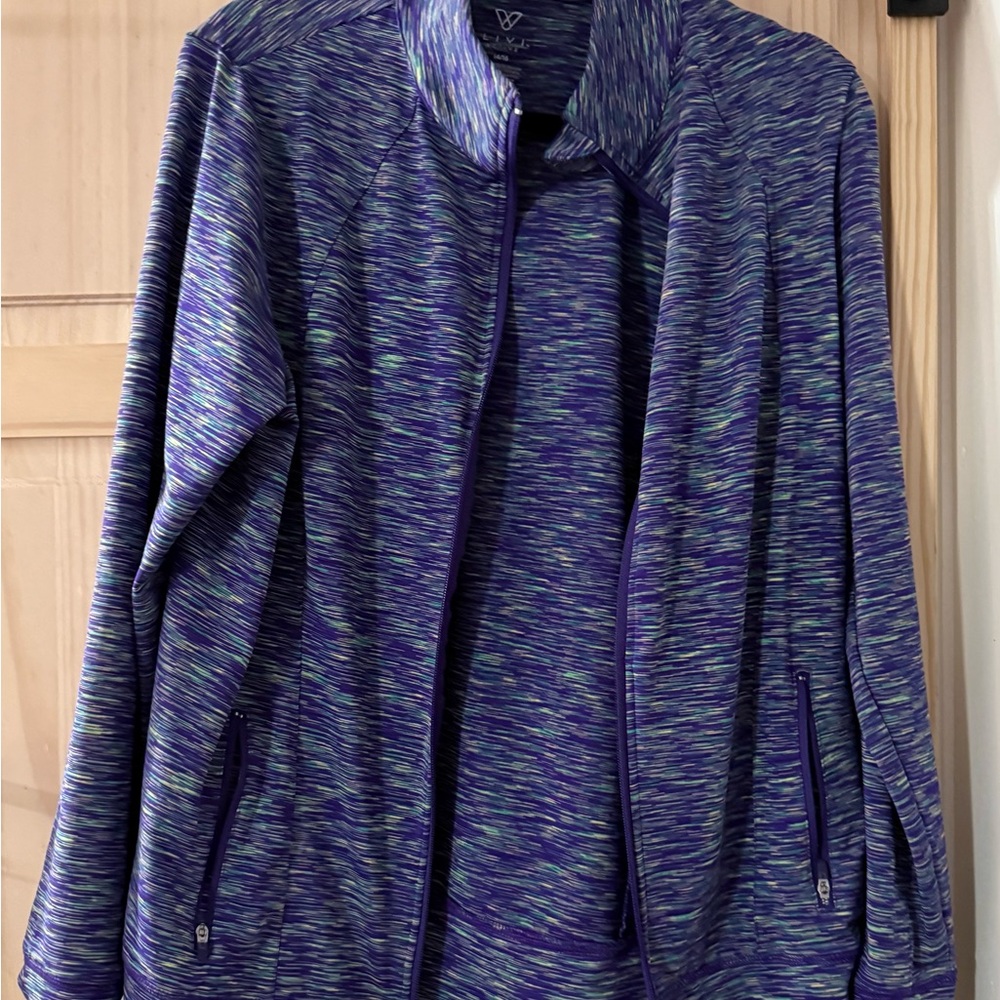 Livi Active Multicolor Zip-Up Jacket